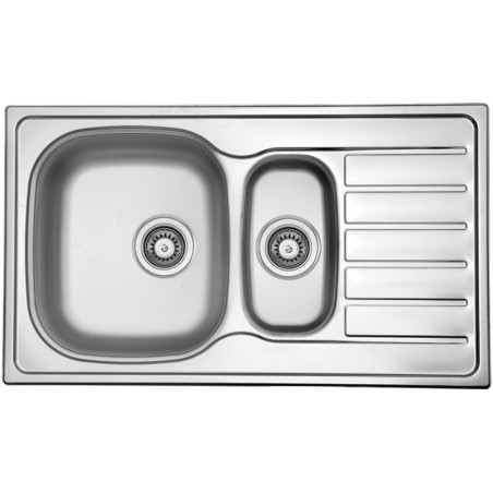 Kuchyňský dřez Sinks Hypnos 860.1 V 0,8 mm, leštěný