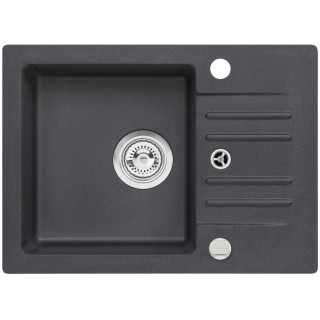 Kuchyňský dřez Alveus Cortina 40 Black 91, s excentrem