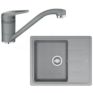 Set Franke G66 (dřez BFG 611-62 Šedý kámen + baterie FC 9541.084 Šedý kámen)