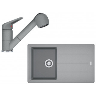 Set Franke G132 (dřez BFG 611-86 + baterie FC 9547.084) Šedý kámen