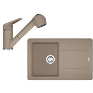 Set Franke G57 (dřez BFG 611-78 Kašmír + baterie FC 9547.424 Kašmír)