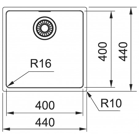 Kuchyňský dřez Franke Maris MRX 210/610-40