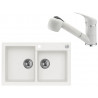 Set Alveus (dřez Rock 90 White 11 + baterie AM 20 White 11 + dárek) Set Alveus (dřez Rock 90 White 11 + baterie AM 20 White 11 + dárek)