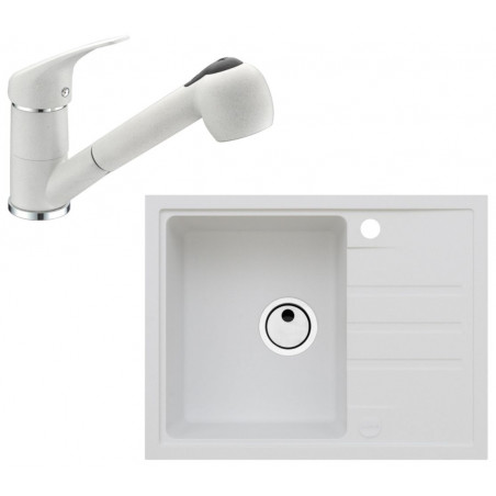 Set Alveus (dřez Intermezzo 30 White 11 + baterie AM 20 White 11 + dárek) Set Alveus (dřez Intermezzo 30 White 11 + baterie AM 20 White 11 + dárek)