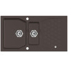 Kuchyňský dřez Alveus Sensual 70 Chocolate 03