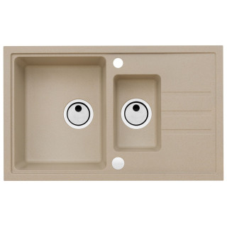 Kuchyňský dřez Alveus Intermezzo 70 Beige 55