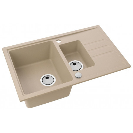 Kuchyňský dřez Alveus Intermezzo 70 Beige 55 Kuchyňský dřez Alveus Intermezzo 70 Beige 55