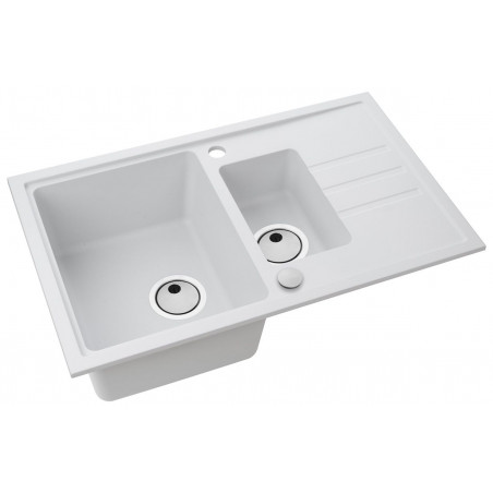 Kuchyňský dřez Alveus Intermezzo 70 White 11