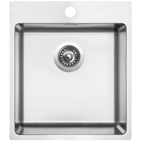 Kuchyňský dřez Sinks Blocker 440 V 1,0 mm, kartáčovaný, trojmontáž