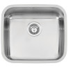 Kuchyňský dřez Sinks Laguna 490 V 0,8 mm, leštěný, trojmontáž
