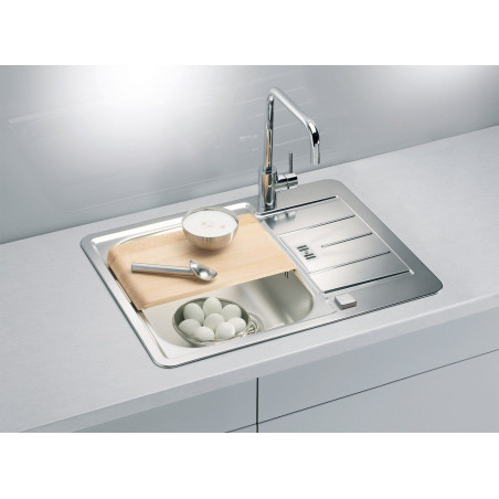 Kuchyňský dřez Alveus Line 60 Maxim Satin, pro montáž do roviny