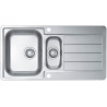 Kuchyňský dřez Alveus Line 10 Maxim Satin, pro horní montáž