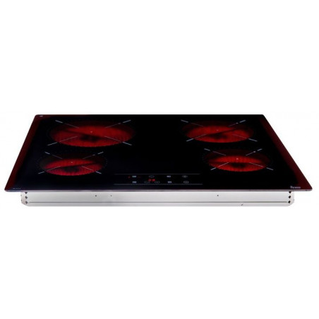 Sklokeramický panel Teka TB 6415 BK Černé sklo, zabroušený okraj Sklokeramický panel Teka TB 6415 BK Černé sklo, zabroušený okraj