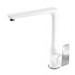 Kuchyňská, koupelnová baterie Nobless Tina 38714.1 Bílá - Chrom