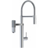 Kuchyňská baterie Franke Vital Tap Chrom/Gun Metal, se sprchou Kuchyňská baterie Franke Vital Tap Chrom/Gun Metal, se sprchou