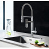 Kuchyňská baterie Franke Vital Tap Chrom/Gun Metal, se sprchou Kuchyňská baterie Franke Vital Tap Chrom/Gun Metal, se sprchou