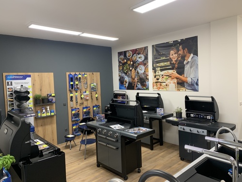Showroom dřezů, baterií a grilů Trendo v Pardubicích